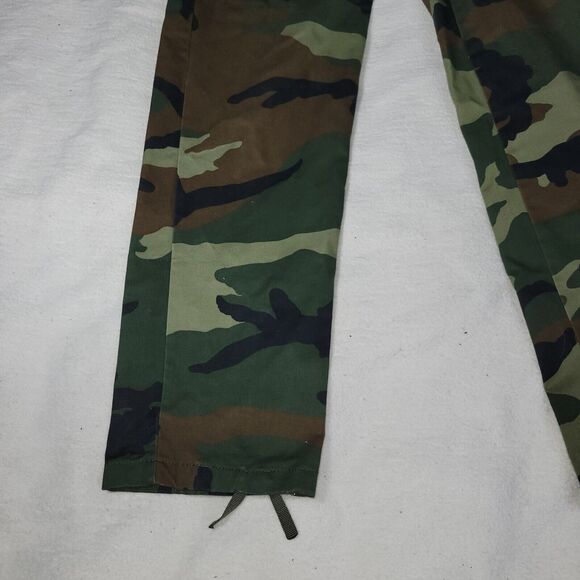 Military Pants Womens Size 16 Woodland Camo Combat Trousers US Army Y2k Green - Picture 3 of 13